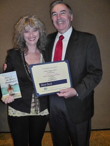 Author Patricia Walker with Ward Lucas